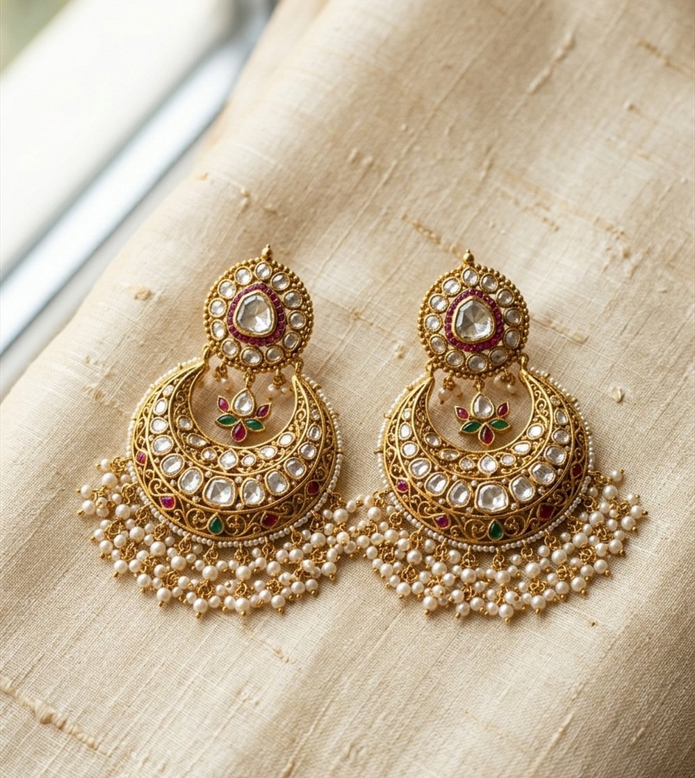Sleek Floral Studs