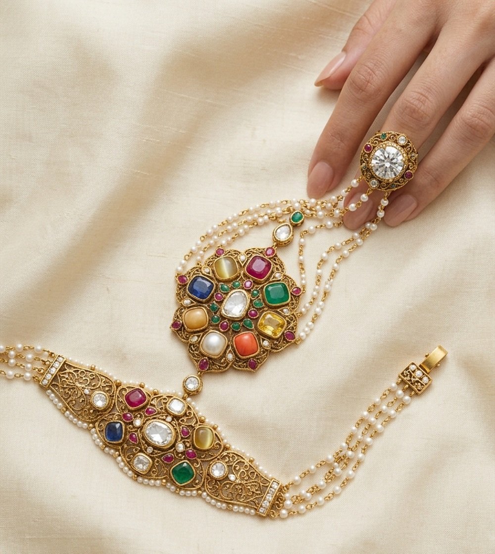 Imperial Kundan Ring