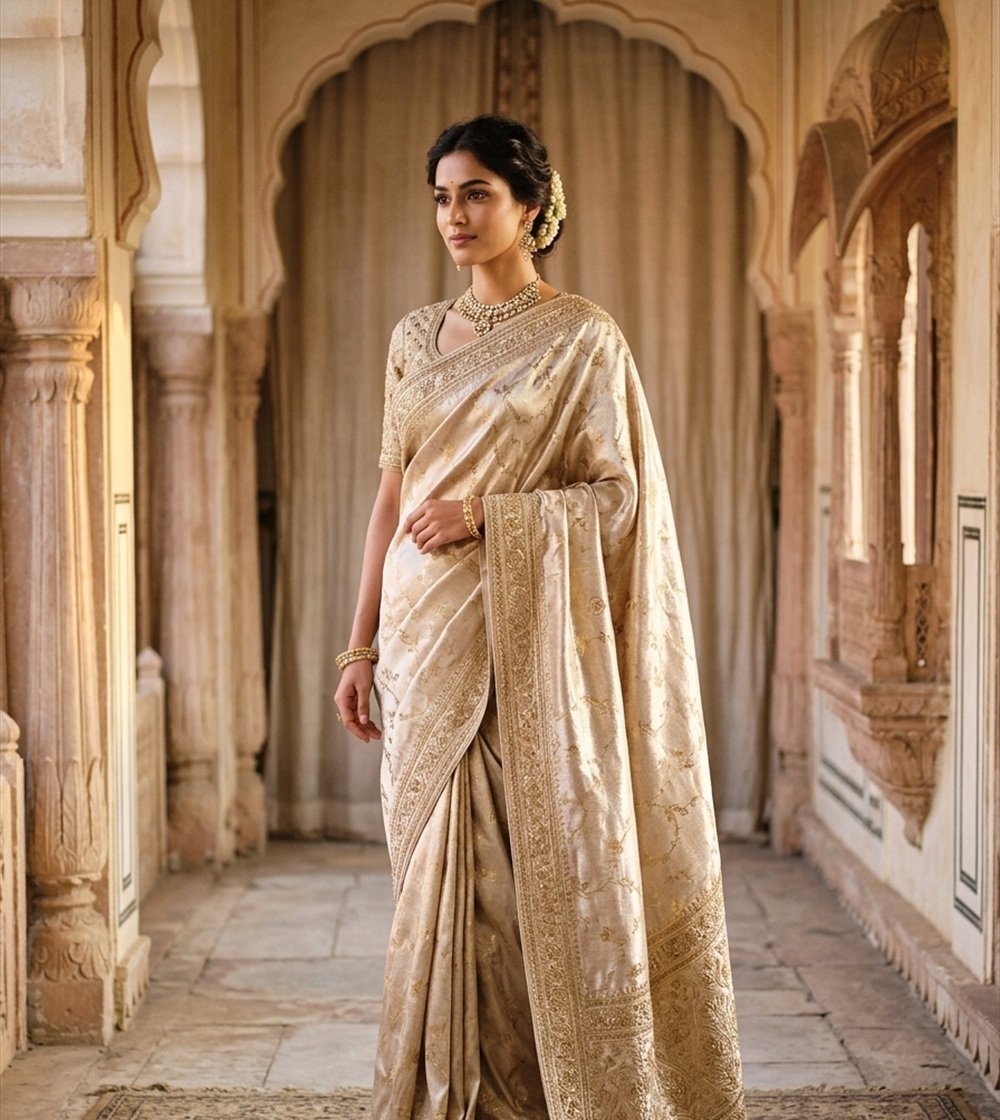 Tissue Silk Banarasi Saree